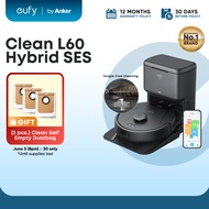 eufy by Anker L60 Robot Vacuum with Self Empty Station, Hair Detangling Technology