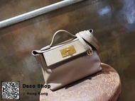 Hermes Etoupe/Gold mini 2424
大象灰 金扣