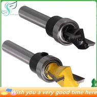 Star 1/4 Inch Shank Dovetail Joint Router Bits Bearing Guide Dovetail Jig Bit for Furniture Building