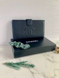 Chanel Wallet in Classic Caviar Leather Vintage Black x Gold long purse 經典黑色復古魚子醬皮革x金色金屬配件中古長銀包