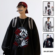 東京喰種 金木研 TOKYO GHOUL 圓領純棉刷絨大學T 男女衛衣 台灣製原創動漫