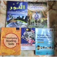 Preloved Buku Student UiTM