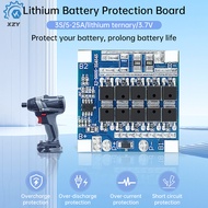 3S 12V 25A Triple 10MOS Anti-Overcharge & Overflow BMS Li-ion Battery Protection Board for Power Too
