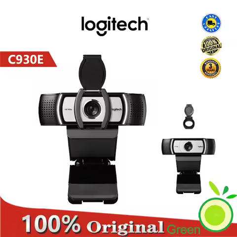 Logitech C930E HD 1080P Webcam Camera 4x Digital Zoom Computer Camera, 100% Original Genuine, New Or