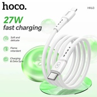 Hoco HK63 Fast Charging Cable With All Heads PD 27w/TC-TC 60w/iOS/Type-C/Micro Silicone Data Transfe