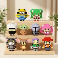 10 Iconic Pop Culture Characters Hatsune Sakura Mandalorian Nano Block Mini Bricks Building Block [L