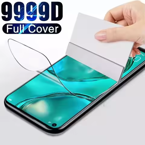 9D Hydrogel Film For Huawei Y5 Lite Y7 Y9 2018 2019 Screen Protector Huawei Y5P Y7A Y7P Y7S Y8P Y8P 