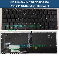 HP Elitebook 830 G6 835 G6 730 G6 735 G6 HSN-I22C Laptop Backlight Keyboard