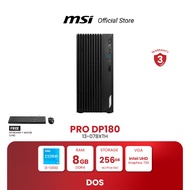 MSI PRO DP180 13-078XTH | Intel Core i3-13100 |  Intel UHD Graphics 730  | 8GB DDR4 | 256G M.2 PCIe SSD (คอมพิวเตอร์ตั้งโต๊ะ) [Pre-Order จัดส่งภายใน7-15วัน]