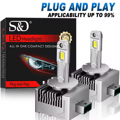 300000LM D1S D3S LED Car Headlight Canbus Bulb 70W 6000K 12V 5070 CSP D2R D4S Lamp Super Bright Plug