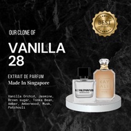 Kayali Vanilla 28 Clone - Handcrafted Alcohol Free Extrait De Parfum