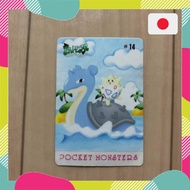 Pokemon Sealdas #14 Are these Meowth's cats? Lapras 1999【Japanese products】Pokémon Card Trading Card