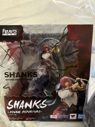 100% 全新未開封 海賊王 One Piece Figuarts Zero 紅髮 撒古斯 香克斯 神避 (行版)