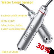 Water Level Sensor 4-20mA 0-10V 0-5V RS485 Water Level Transmitter 0-5m Liquid Level Sensor Transmit