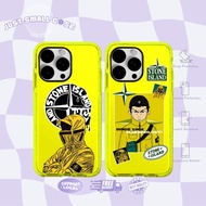 ST0NE IS LAND IMD Bumper Clear Case Neon Casing iP 16 PLUS 15 PRO MAX 14 PRO MAX 13 PRO 12 11 XS MAX