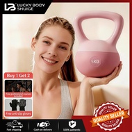 Soft Kettlebell 5KG 6KG 8KG Neoprene Cast Iron Dumbbell for Weightlifting Senaman Home Gym Equipment