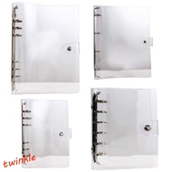 TWINKLE1 Notebook School Folder A4/A5/A6/A7 Transparent Office Supplies Binder
