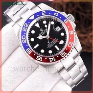 GmT NEW jam tangan Lelaki Automatik men's watches with free box 40mm diameter Rolex
