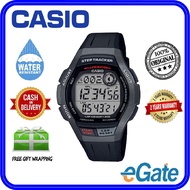 Casio WS-2000H-1A Men Digital Step Tracker Sporty Design Black Resin Band Original Watch (WS-2000H)