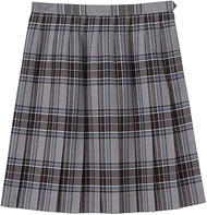 East Boy 5203120 Women's Skirt, Checkered Skirt, Size 15, Size 17, Length 20.1 inches (51 cm), Washa