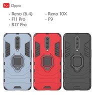 Oppo F11 Pro F9 Reno 10X Zoom R17 Pro Car Holder Back Case Cover Shockproof Casing Mobile Housing
