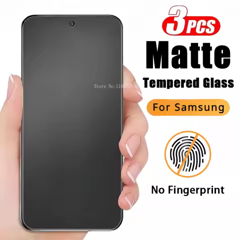 3Pcs Matte Protective Glass For Samsung A15 A55 A23 A33 A32 5G A31 A21 Screen Protector For Samsung 