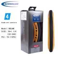 【Legit】Schwalbe ONE มาราธอน Raecr 35-349 16นิ้ว16X1/3ยางผนังสีแทนน้ำหนักเบาเป็นพิเศษ KOJAK 32-349สำห
