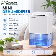ONEHOME Portable Air Dehumidifier (1L)  Moisture Absorber Low Noise Portable Mini Dehumidifier l Pen