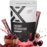 CardoMax Energy Intensifier Liquid Energy Boosting Water Flavoring with 200mg Caffeine, BCAA, 100% V