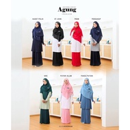 KURUNG AGUNG UNIFORM PANDU PUTERI FREE SHAWL JELITA WARDROBE PLUS SIZE