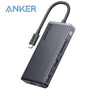 Anker 7-IN-1 USB C Hub 341 USB-C Hub with 4K HDMI PD 100W Power Delivery 5 Gbps Data Ports microSD and SD Card Reader-A83480A1