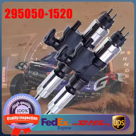 Common Rail Fuel Injector 295050-1520 8-98243863-0 for Isuzu 4HK1 6HK1 Engine Hitachi Excavator ZX24