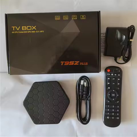 T95Z PLUS Android 12 Smart TV Box Allwinner H618 8K 2.4G 5G Wifi6 4GB 64BB 32GB 2GB 16GB BT5.0 H.265
