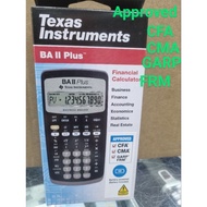 TEXAS  INSTRUMENTS BA  II PLUS  PLUS