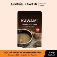 Bột Trà Houjicha Nguyên Chất 100% - Kawami 100% Houjicha Tea Powder 100 g
