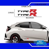 Type R Car Sticker/LP-085
