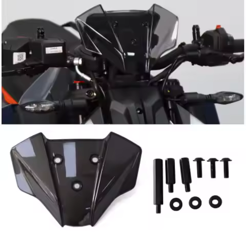 2024 Duke125 Duke390 Windshield for KTM 1290 Super Duke R MY20 2020-2023 Wind Deflectors Air Screen 