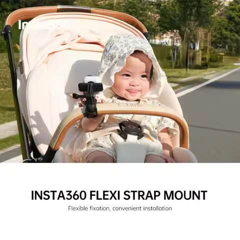 Original Insta360 Flexi Strap Mount For GO Ultra GO 3S GO 3 Accessories