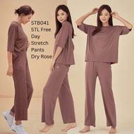 Celana Kulot Wanita STB041 STL Free Day Stretch Pants Branded