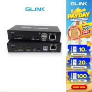 GL040 GLINK HDMI EXTENDER 120M มาพร้อม KVM ต่อเมาส์ได้ควบคุมระยะไกล 120 เมตร