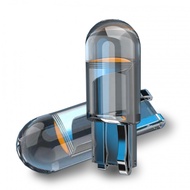 10pcs Glass high bright original COB T10 W5W 194 168 LED Car Bulbs Green Red Blue Amber car led