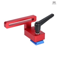 停售 30 Chute Aluminum Alloy T-Tracks Woodworking Miter Track Stop Chute Stopper for Woodworking Workb