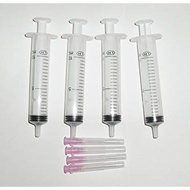 Syringe 10ml 1 Set 4 Pcs For Refilling Ink Cartridge Purpose