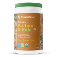 Amazing Grass | Protein & Kale - Organic, Plant-Based, 1 Cup Nutritious Leafy Greens, No Stevia, No 
