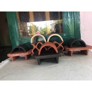 Small Arched Ceramic Cave For Shrimp, pleco, Crayfish, Cry