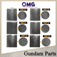 Metal Part HD Gundam Etching Part Metal Fitting GJ002 Part 19-Part 24 Metal Parts Metal Etching Gunp