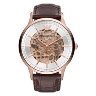 Emporio Armani AR60039 Automatic Brown Leather Men's Watch