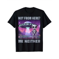 UFO Alien Spaceship UFO For Men Women Kids World UFO Day T-Shirt, Regular Size