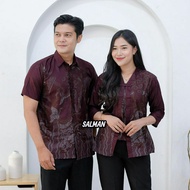 BATIK COUPLE SANIA RUFFLE HEM BLOUSE BOLERO SIZE ML XL XXL