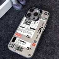 1ชิ้น สติกเกอร์ ฉลาก องค์ประกอบ เคสโทรศัพท์, ภาพประกอบ, ป้องกันกล้องแบบด้านกันตก, เข้ากันได้กับ IPho